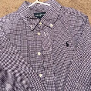 Ralph Lauren boys button down shirt size 5
